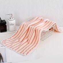 1 Pieza Bufanda Cuadros De Coral En Naranja - Naranja - Ver 3