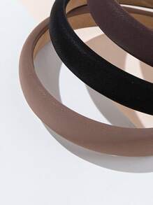 3 cái/bộ Màu thuần Đúng mốt Vòng tóc - Nhiều màu - Xem 4