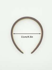 3 cái/bộ Màu thuần Đúng mốt Vòng tóc - Nhiều màu - Xem 2