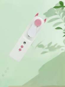 Portable Handheld Water Mist Fan With Lithium Battery H12 In White - White - View 2