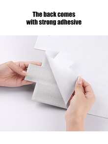 藍色的&白色撞色3D磚塊圖案創意牆貼自黏式防水防潮牆紙適用於牆裝修和保護,客廳,臥室,餐廳墻面裝飾貼紙 - 霧霾藍 - 查看 6