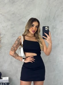 Women Dresses - màu đen - Xem 3