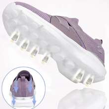 Women's Professional Running Shoes With Breathable Mesh Design For All Seasons, Ultralightweight, Shock Absorbing, Ideal For Sports And Running - Baby Pink - View 10