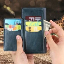 Wallet Phone Case,International Version, Not The Domestic Version - Royal Blue - View 3