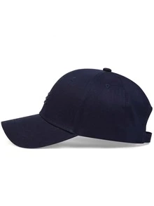 1pc Men's Outdoor Sun Protection Adjustable Embroidered Baseball Cap, Suitable For Spring & Autumn Travel, Vacation, And Beach Casual - Navy Blue - View 2