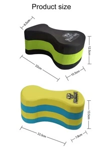 1pc High Quality Swimming Board Leg Float Pull Buoy - Black - View 4