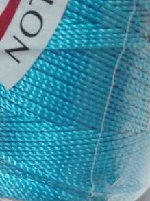 Carrete de hilo de 100% Naylon para tejido  No. 2 - Turquesa - Ver 3