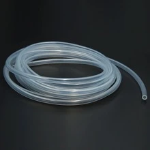 1m Transparent/white Silicone Hose For Water Dispenser, High Temperature Resistant Water Pipe - Clear - View 2