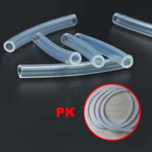 1m Transparent/white Silicone Hose For Water Dispenser, High Temperature Resistant Water Pipe - Clear - View 4