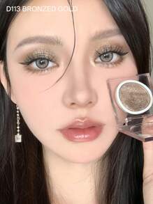 JOOCYEE 眼影 D113 古铜金高光泽珠光，持久不结块，显色度高 - D113古銅金 - 查看 2