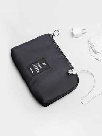 1入組多功能充電器行李收納袋,便攜式整理包