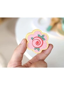 1套的木頭孩子們的過家家套裝,下午甜品模擬茶壺餐具套裝是至嬰兒社會溝通能力 - 彩色 - 查看 8