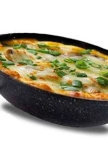 SWISS SILVER 28cm Wok Pan Non-Stick Ceramic Granite Titanium - Korean - Bronze - View 2