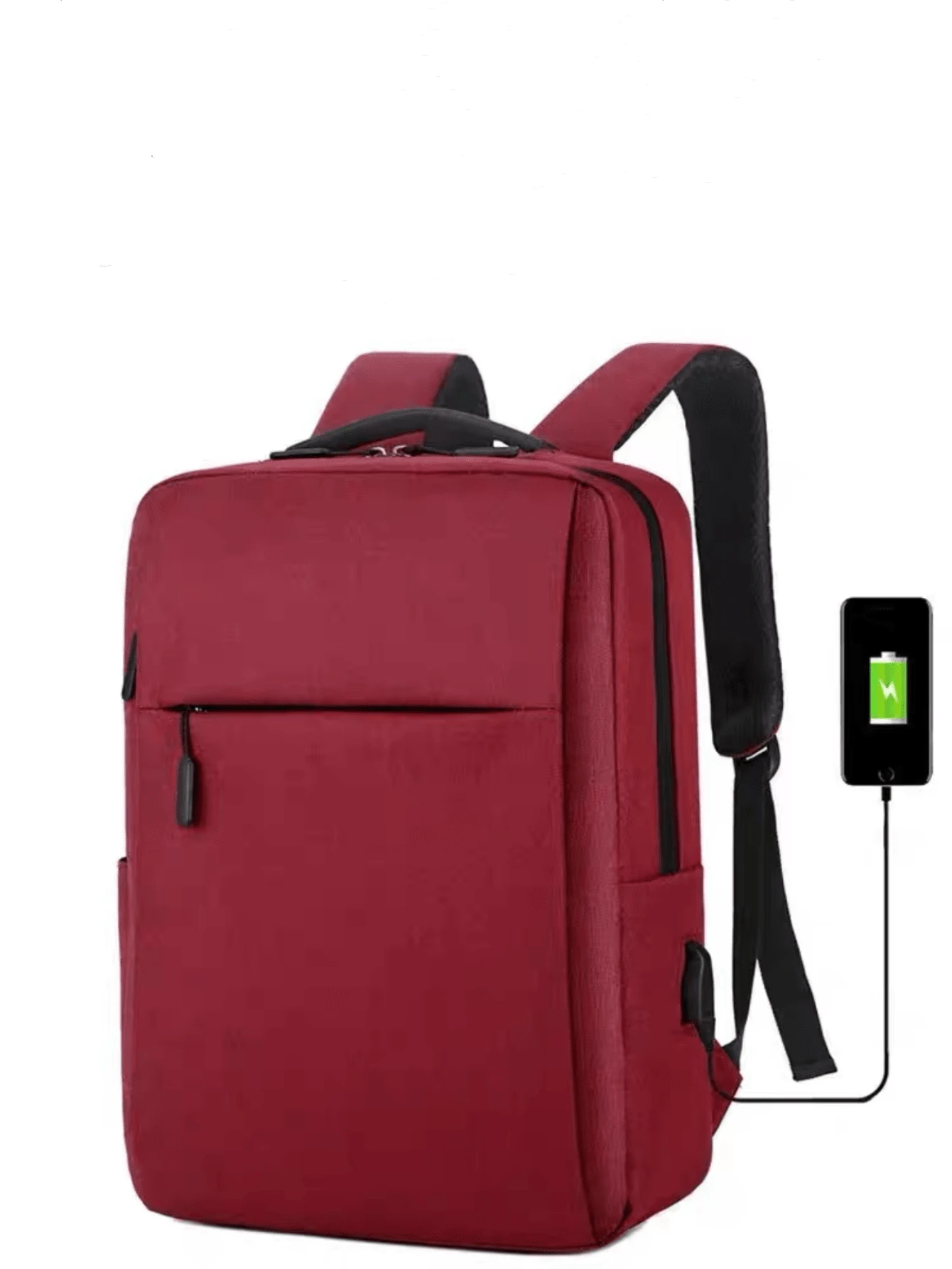 Mochila Funcional Mochila Para Oficina Bolsa para Escuela Mochila Con Entrada Usb