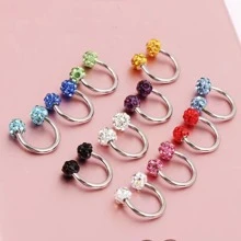 Tối giản Vòng mũi Thích hợp Đối với Mặc hàng ngày - Nhiều màu - Xem 5