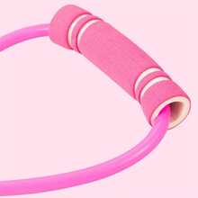 1pc Eight-shaped Resistance Band For Shoulder Stretch And Chest Expansion, Home Exercise - Pink - View 6
