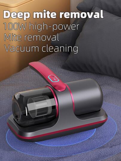 مكنسة كهربائية لاسكلكية 8000 باسكال مع وظيفة إزالة العث، شحن Usb، مناسبة لتنظيف المنزل والسرير