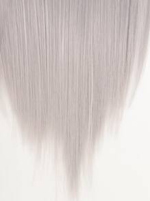 Extensiones de cabello con clip 7 piezas, rizadas, 22" 145G, largas, sintéticas, para clip en el cabello de mujeres, negro ceniza natural, para uso diario y fiestas de Halloween - Gris Claro - Ver 5