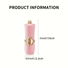 1支花樣果凍唇膏,溫度變色保濕花瓣唇膏,長效滋養護唇霜,顏色神奇轉換唇彩 - 淺粉色 - 查看 5