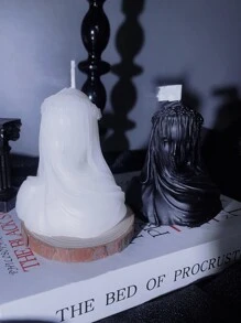 1pc Veiled Girl Aromatherapy Candle Decoration - Multicolor - View 2