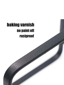 1个黑色铁艺碗碟晾干架，家用厨房橱柜收纳架 - 黑色 - 查看 6