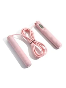 跳绳，带卡路里计数器的数字健身跳绳，带轴承和钢丝的男女款跳绳 118 英寸/3 米 健身房配件，运动，健身房，家庭锻炼，跳绳，跳绳，跳绳，跳绳