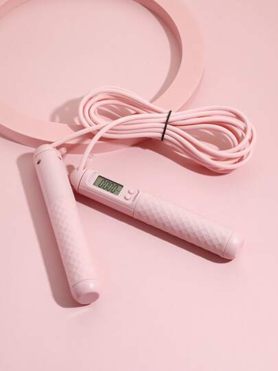 跳绳，带卡路里计数器的数字健身跳绳，带轴承和钢丝的男女款跳绳 118 英寸/3 米 健身房配件，运动，健身房，家庭锻炼，跳绳，跳绳，跳绳，跳绳