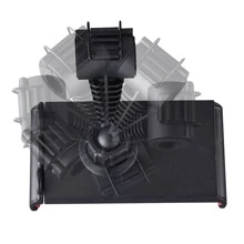 AW Microphone Boom Arm Stand W/ Dual Mic Clips Adjustable Tripod Phone Mount Holder - 黑色 - 查看 9