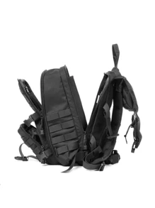 Mochila Funcional de Gran Capacidad Para Uso Rudo de 35L - Negro - Ver 2