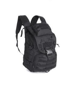Mochila Funcional de Gran Capacidad Para Uso Rudo de 35L - Negro - Ver 3