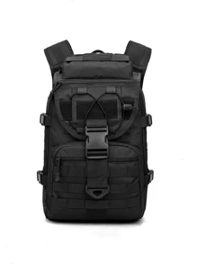 Mochila Funcional de Gran Capacidad Para Uso Rudo de 35L - Negro - Ver 1