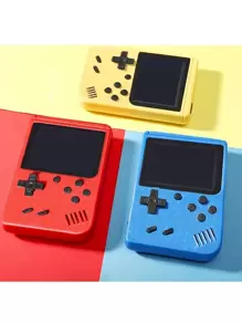 2.4 Inch Lcd Screen Retro Video Games Console Built-In 400 IN 1 Handheld Portable Pocket Mini Game Player For Christmas Gift - Blue - View 5