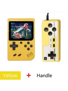 2.4 Inch Lcd Screen Retro Video Games Console Built-In 400 IN 1 Handheld Portable Pocket Mini Game Player For Christmas Gift - Blue - View 3