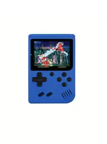2.4 Inch Lcd Screen Retro Video Games Console Built-In 400 IN 1 Handheld Portable Pocket Mini Game Player For Christmas Gift - Blue - View 4