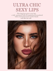 Fit Colors 創意雙頭不沾杯霧面和閃耀唇彩唇蜜液體口紅 - 06 Heartthrob - 查看 6