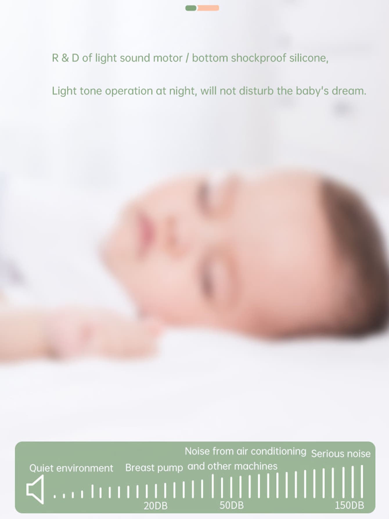 1 件一体式可充电电动吸奶器，带 180 毫升奶瓶和奶嘴 - 白色 - 查看 4