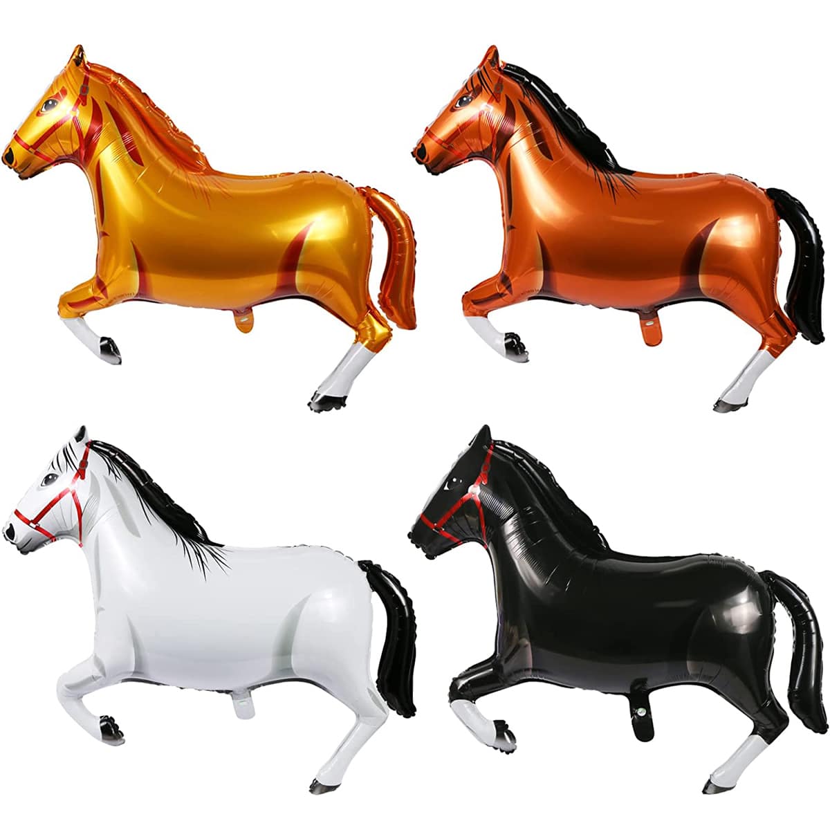 Bóng bay trang trí - màu đen - Xem 1