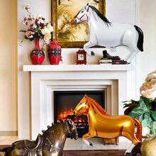 Bóng bay trang trí - màu đen - Xem 4