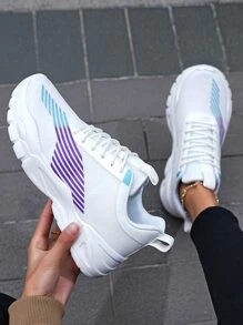 Women's Outdoor Comfortable Fashionable Anti-skid Low-cut Casual Sports Shoes - Multicolor - View 2