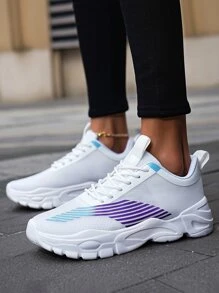Women's Outdoor Comfortable Fashionable Anti-skid Low-cut Casual Sports Shoes - Multicolor - View 4