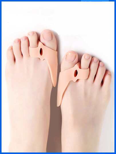 Silicone Toe Caps For Big Toe Protection, Unisex Design For Left & Right Foot, Wearable With Shoes