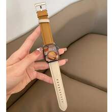 超細纖維皮革手錶帶,適用於蘋果手錶 - 彩色 - 查看 3