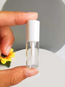 3入組as材質3.5ml迷你透明唇彩筒,帶空瓶化妝品包裝,適用於家庭或旅行使用 - 彩色 - 查看 5