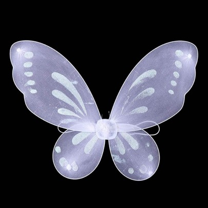 Fairy Wings Dress Up Wings Butterfly Fairy Costumes Butterfly Wings for Kids (22."4W x 17.7" L)