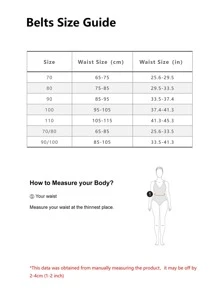 1 件全新个性化星扣头弹性腰带，黑色 PU 材质街头万圣节夏季、学校秋季、秋季、万圣节 - 黑色 - 查看 7