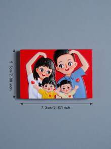 1 件创意结婚证书设计磁性 3D 冰箱装饰，厨房磁铁石装饰最佳礼物