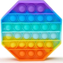 1棕櫚按泡泡解壓玩具, - 彩色 - 查看 2