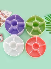 Soporte Para Bolígrafo Giratorio Simple, Organizador De Escritorio Multifuncional - Blanco - Ver 6