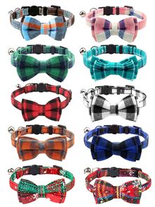 1 Pc Bowknot Decor Pet Collar - Red - View 9