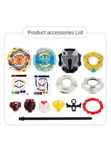 Burst Gyro DB B-188 Astral Spriggan Customize Set With Sparking Launcher Spinning Top Gyro Toy Xmas Gift - Multicolor - View 3